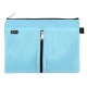 A4 A5 B5 Canvas File Folder Zipper Waterproof Bag Paper File Bags Document Folders File Pocket for School Office