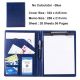 A4 PU Leather File Folder Business Office Folder Multifunction Portable School Office Supplies