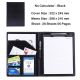 A4 PU Leather File Folder Business Office Folder Multifunction Portable School Office Supplies