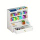 B02-1 Pen Storage Box Multifunctional Chinese Style Plastic Drawer Study Storage Box Office Home Desk Use