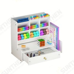 B02-1 Pen Storage Box Multifunctional Chinese Style Plastic Drawer Study Storage Box Office Home Desk Use B02-1 Pen Storage Box Multifunctional Chinese Style Plastic Drawer Study Storage Box Office Home Desk Use