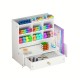 B02-1 Pen Storage Box Multifunctional Chinese Style Plastic Drawer Study Storage Box Office Home Desk Use