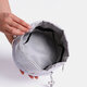 Cylinder Drawstring Cosmetic Bag Large Capacity Storage Case Lazy Beam Mouth Travel Cosmetic Organizer Wash Bag