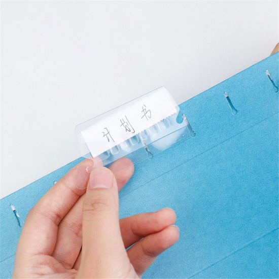 5468 A4 Suspension File Folder Quick Labor Classisfication Clip Paper Organizing Four Colors File Storage For Office School Stationery