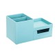 8907 Storage Box Multi-functional Desktop Pen Holder Student Stationery Organizer with Drawer Desk Accessories Office School Supplies