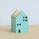 House Shape Wood Pen Holder Desk Organizer Storage Box Storage Case School Office Desk Accessories Stationery Supplies