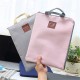 Waterproof Computer Bag Canvas Zipper Multi Functional Multi-Layer A4 File Bag Portable Pad Laptop Bag Mobile Briefcase