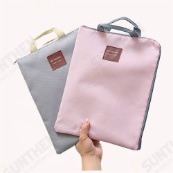 Waterproof Computer Bag Canvas Zipper Multi Functional Multi-Layer A4 File Bag Portable Pad Laptop Bag Mobile Briefcase Waterproof Computer Bag Canvas Zipper Multi Functional Multi-Layer A4 File Bag Portable Pad Laptop Bag Mobile Briefcase