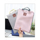 Waterproof Computer Bag Canvas Zipper Multi Functional Multi-Layer A4 File Bag Portable Pad Laptop Bag Mobile Briefcase