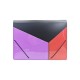 Multi-color File Folder 13 Pockets Document Organizer Accordion A4 Size File Folder Bag for Business Office Study Home