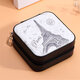 Portable Travel Women Jewelry Box Ornaments Storage Case PU Earring Organizer Portable Travel Women Jewelry Box Ornaments Storage Case PU Earring Organizer