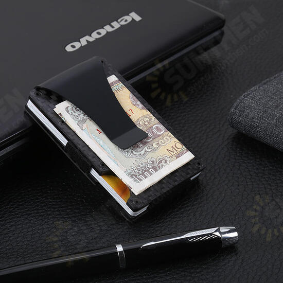 Stainless steel card box aluminum alloy card box metal credit card box File Folder