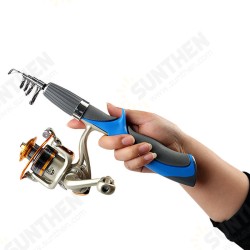 0071 1.2m/1.4m Fiberglass Telescopic Fishing Rod Combo With 12BB Metal Spinning Reel Portable Set Sea Fishing 0071 1.2m/1.4m Fiberglass Telescopic Fishing Rod Combo With 12BB Metal Spinning Reel Portable Set Sea Fishing