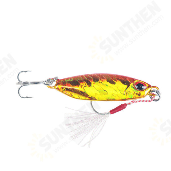 1 Pcs 5cm 30g Fishing Lures Spinners River Sea Lakes Hard Baits Artificial Fishing Tackle