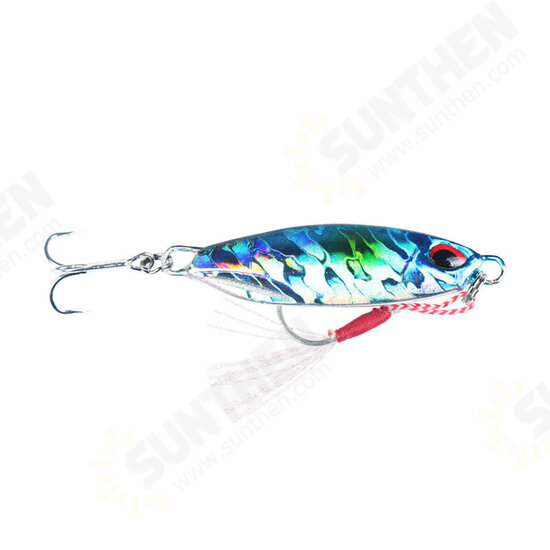 1 Pcs 5cm 30g Fishing Lures Spinners River Sea Lakes Hard Baits Artificial Fishing Tackle