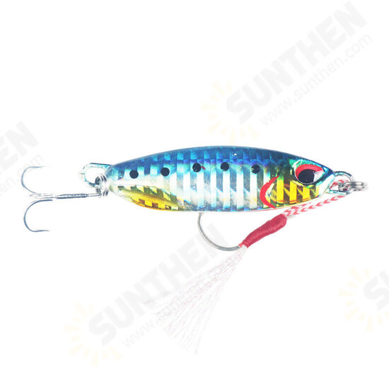 1 Pcs 5cm 30g Fishing Lures Spinners River Sea Lakes Hard Baits Artificial Fishing Tackle