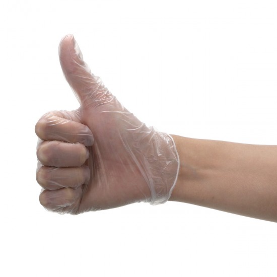 100 Pcs Nitrile Disposable Gloves Healthcare Food Handling Large Medium L Size Electronics Industry Work Fishing Gloves
