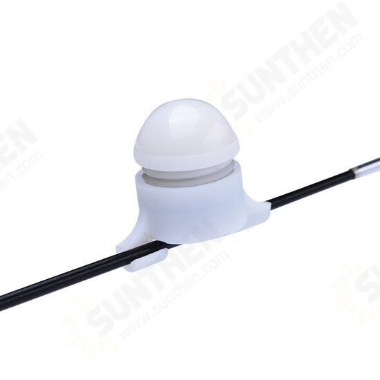 15.2*5.3 Fishing Sea Rod Alarm Dual Base Intelligent Flashing Light Automatic Induction High Sensitivity Fishing Rod Alarm