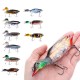 1PC 5'' 13CM 59g 3D Duck Artificial Fishing Lure With Hooks Hard Baits Minnow Topwater Wobbler Fishing Tackle