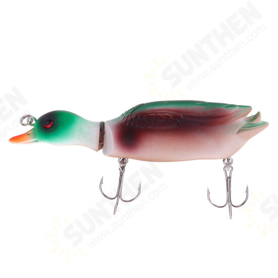 1PC 5'' 13CM 59g 3D Duck Artificial Fishing Lure With Hooks Hard Baits Minnow Topwater Wobbler Fishing Tackle