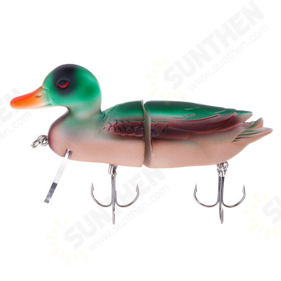 1PC 6'' 15CM 140g 3D Duck Fishing Lure With Hooks Crankbait Jointed Hard Baits Minnow Topwater Wobbler Fishing Tackle