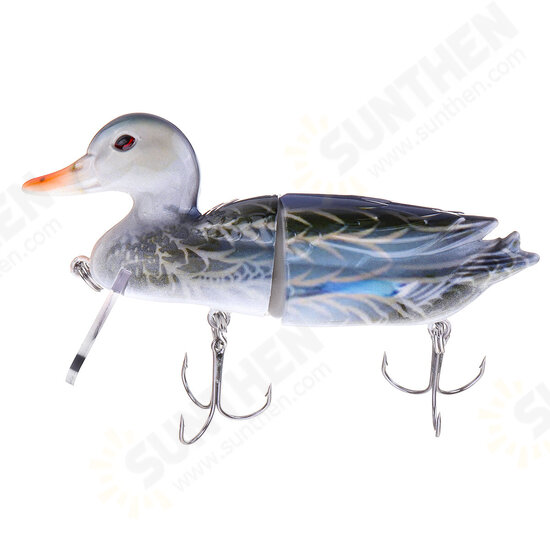 1PC 6'' 15CM 140g 3D Duck Fishing Lure With Hooks Crankbait Jointed Hard Baits Minnow Topwater Wobbler Fishing Tackle