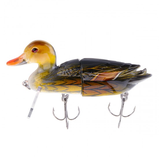 1PC 6'' 15CM 140g 3D Duck Fishing Lure With Hooks Crankbait Jointed Hard Baits Minnow Topwater Wobbler Fishing Tackle