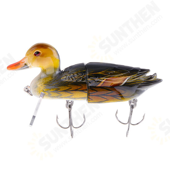 1PC 6'' 15CM 140g 3D Duck Fishing Lure With Hooks Crankbait Jointed Hard Baits Minnow Topwater Wobbler Fishing Tackle