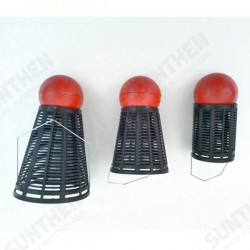 1PCS Badminton Play Nest Device Fishing Tackle Accessories Bait Thrower Fishing Cage Pesca 1PCS Badminton Play Nest Device Fishing Tackle Accessories Bait Thrower Fishing Cage Pesca