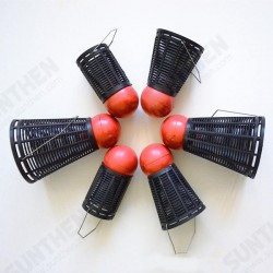 1PCS Badminton Play Nest Device Fishing Tackle Accessories Bait Thrower Fishing Cage Pesca 1PCS Badminton Play Nest Device Fishing Tackle Accessories Bait Thrower Fishing Cage Pesca