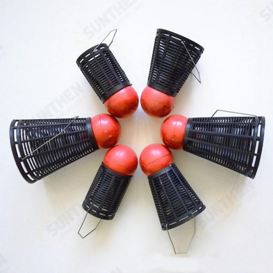1PCS Badminton Play Nest Device Fishing Tackle Accessories Bait Thrower Fishing Cage Pesca 1PCS Badminton Play Nest Device Fishing Tackle Accessories Bait Thrower Fishing Cage Pesca