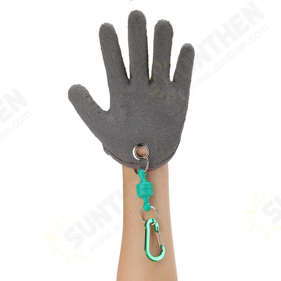 1pc M/L/XL Grey Left Cut Resistant Fishing Glove Protective Safety Gloves Knife Slash Proof Gloves