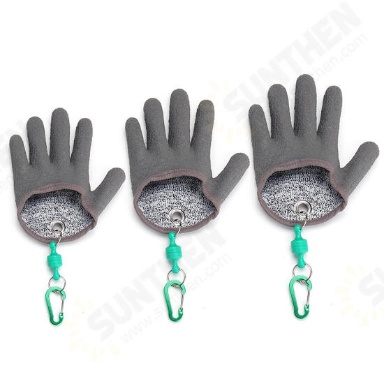 1pc M/L/XL Grey Left Cut Resistant Fishing Glove Protective Safety Gloves Knife Slash Proof Gloves 1pc M/L/XL Grey Left Cut Resistant Fishing Glove Protective Safety Gloves Knife Slash Proof Gloves