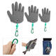 1pc M/L/XL Grey Left Cut Resistant Fishing Glove Protective Safety Gloves Knife Slash Proof Gloves