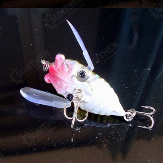 1pcs Cicada Minnow Fishing Lure Hard Tackle Bait Fishing Hook Bass Crankbaits Hook 1pcs Cicada Minnow Fishing Lure Hard Tackle Bait Fishing Hook Bass Crankbaits Hook