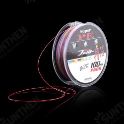 2.0/4.0/6.0 8Pcs 100m/pcs PE Fishing Line Monofilament Sleek Wear Resistant Fishing Line 2.0/4.0/6.0 8Pcs 100m/pcs PE Fishing Line Monofilament Sleek Wear Resistant Fishing Line