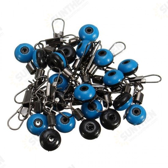 20Pcs Fishing Barrel Swivel Solid Ring Interlock Snap Pin Connector Accessories 20Pcs Fishing Barrel Swivel Solid Ring Interlock Snap Pin Connector Accessories