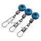 20Pcs Fishing Barrel Swivel Solid Ring Interlock Snap Pin Connector Accessories 20Pcs Fishing Barrel Swivel Solid Ring Interlock Snap Pin Connector Accessories