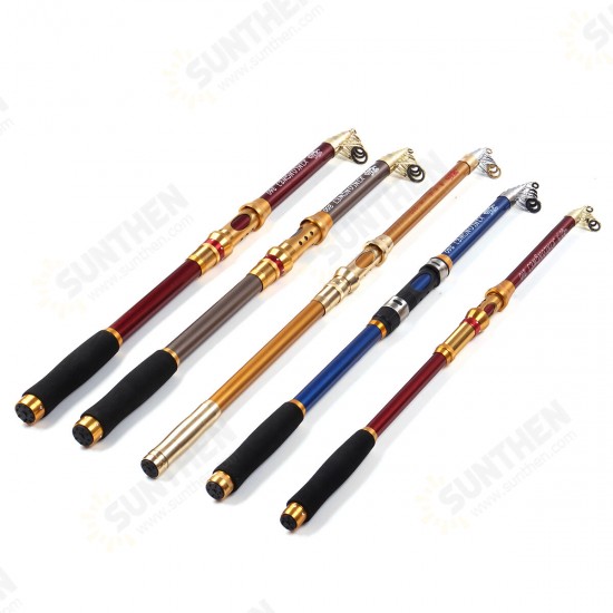 2.1/2.4/2.7/3.0/3.6M Telescopic Fishing Rod Ultra-light and Sturdy Long-distance Casting Rod Outdoor Fishing Tools