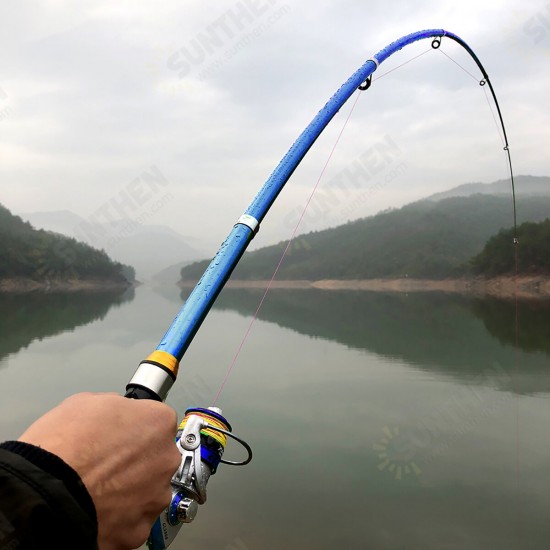 2.1/2.4/2.7/3.0/3.6M Telescopic Fishing Rod Ultra-light and Sturdy Long-distance Casting Rod Outdoor Fishing Tools