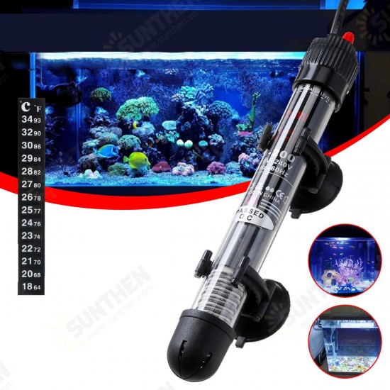 25/50/100/200/300W Fish Tank Aquarium Heater Thermostat Submersible Heating Rod 25/50/100/200/300W Fish Tank Aquarium Heater Thermostat Submersible Heating Rod