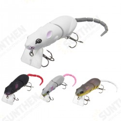 25cm 15.5g Jointed Rat Fishing Lure Mouse Floating Crankbait Sea Topwater 3D Eyes Artificial Baits