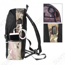 29.5x12.5x43.5cm Anti Theft Waterproof Backpack With USB Charging Port Outdoor Travel Fishing Bag 29.5x12.5x43.5cm Anti Theft Waterproof Backpack With USB Charging Port Outdoor Travel Fishing Bag