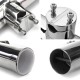 316 Stainless Steel 7/8''-1'' Tube Fishing Rod Holder Boat Tackle Clamp On Rail Mount 316 Stainless Steel 7/8''-1'' Tube Fishing Rod Holder Boat Tackle Clamp On Rail Mount