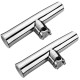 316 Stainless Steel 7/8''-1'' Tube Fishing Rod Holder Boat Tackle Clamp On Rail Mount 316 Stainless Steel 7/8''-1'' Tube Fishing Rod Holder Boat Tackle Clamp On Rail Mount