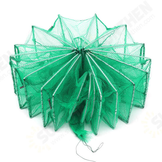 3.2m Long Tube Nylon Mesh Crab Crayfish Lobster Shrimp Prawn Eel Live Trap Net Bait Fishing Pot