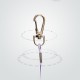 3/5/8/10/15/20m Retractable Fishing Coiled Lanyard Steel Core Fishing Rod Rope Extension Cord Tether for Deep Sea Fishing Tools Rod Paddles