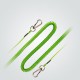 3/5/8/10/15/20m Retractable Fishing Coiled Lanyard Steel Core Fishing Rod Rope Extension Cord Tether for Deep Sea Fishing Tools Rod Paddles