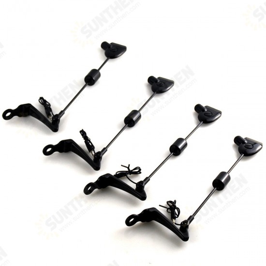 4 Colors LED Illuminated Indicator Fishing Swinger Set With Zipper Case Fish Bite Alarm Hanger Swinger Outdoor Fishing Tackle 4 Colors LED Illuminated Indicator Fishing Swinger Set With Zipper Case Fish Bite Alarm Hanger Swinger Outdoor Fishing Tackle