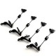 4 Colors LED Illuminated Indicator Fishing Swinger Set With Zipper Case Fish Bite Alarm Hanger Swinger Outdoor Fishing Tackle 4 Colors LED Illuminated Indicator Fishing Swinger Set With Zipper Case Fish Bite Alarm Hanger Swinger Outdoor Fishing Tackle